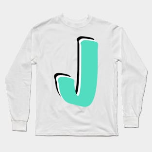 Letter J Long Sleeve T-Shirt
